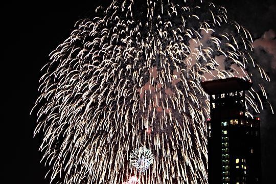 関門海峡花火大会の写真 様子 日にち 場所時間 全国の有名な人気観光名所100選